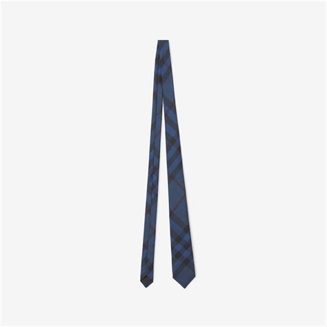 burberry tie 3988362|Check Silk Tie in Midnight .